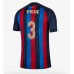 Cheap Barcelona Gerard Pique #3 Home Football Shirt 2022-23 Short Sleeve